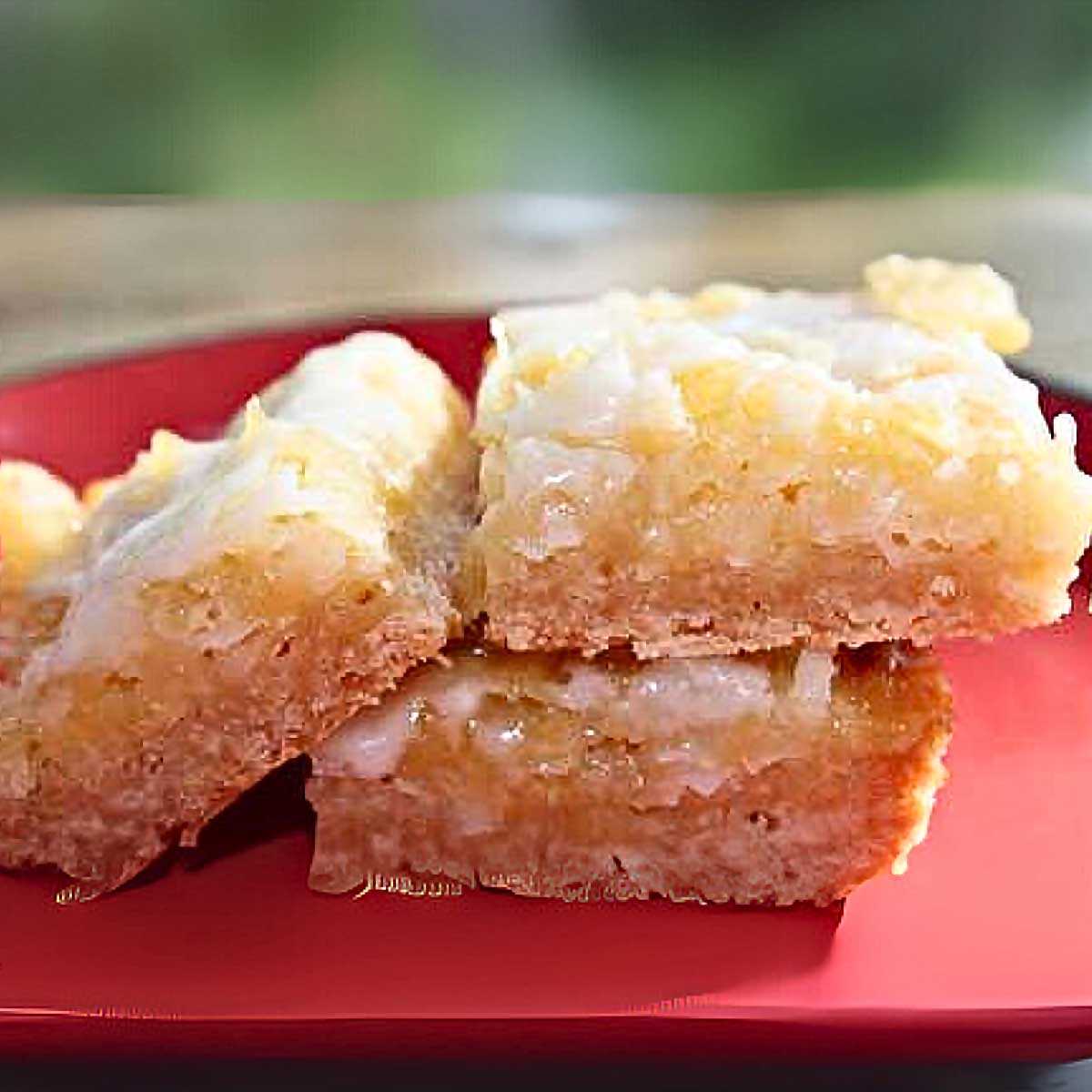 pineapplebars3 Pineapple Coconut Bars on a shortbread crust recipe