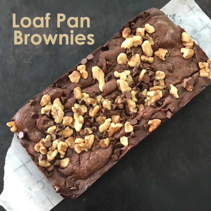 Loaf Pan Fudge Brownies Cookie Madness