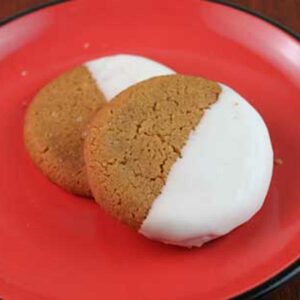 Dipped Molasses Cookies