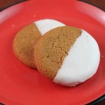Dipped Molasses Cookies