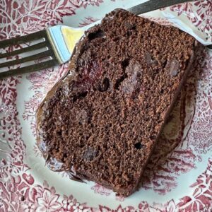 Cherry Chocolate Loaf Cake