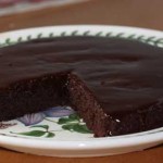 chocolate cranberry cake