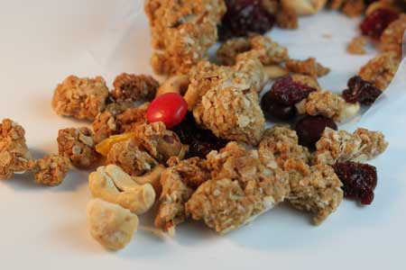 peanut butter cookie granola