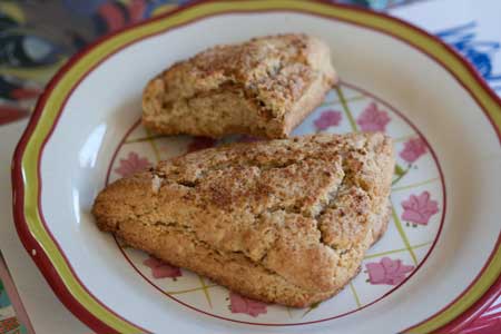 Biscoff Filled Scones