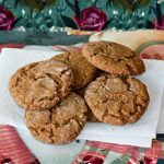 Small batch of Crunchy Gingersnaps made with browned butter.