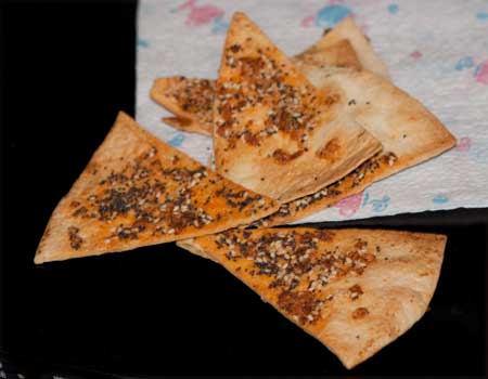 flour-tortilla-chips Baked Tortilla Chips