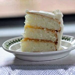 Triple Lemon Cake Slice
