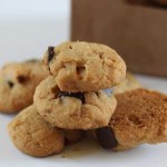 mini peanut buttter chocolate chip cookies