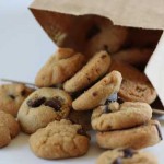 Mini Peanut Butter Chocolate Chip Cookies