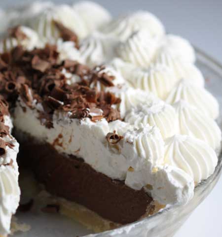 chocolate cream pie texture