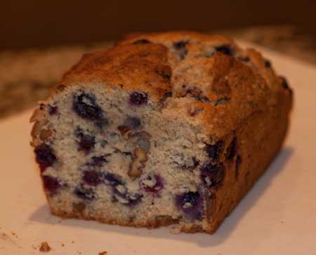 Blueberry Nut Bread