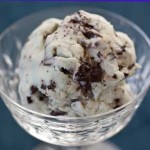 Mint Ice Cream with Chocolate Chunks