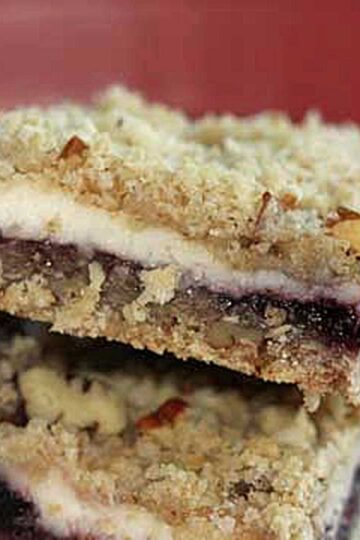 Triple Berry Cheesecake Bars