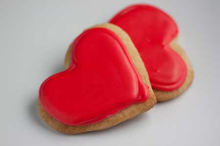 cut-out-cookie-hearts Rochester Gas and Electric cut-out sugar cookie recipe