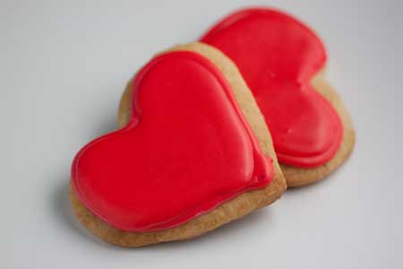 Cut Out Cookie Hearts