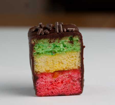 rainbow-bar-cut Rainbow Cookies