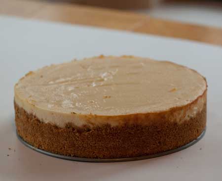 No-Crack Cheesecake
