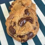 Vegan Chocolate Chip Cookies recipe with butter flavored coconut oil.