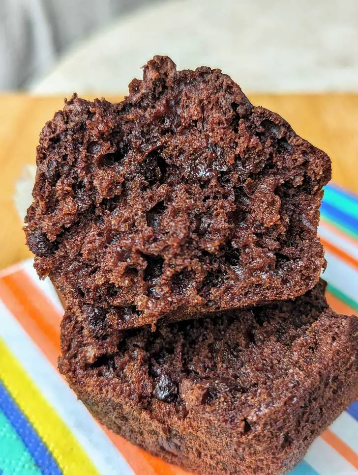 Coconut Oil Chocolate Muffins