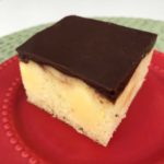 Boston Cream Poke Cake