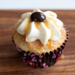 Coffee Mate White Chocolate Caramel Latte Cupcake