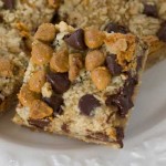 Oat, Chocolate Chip, Butterscotch Bars