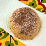 Mexican Cookies from Stop and Smell the Rosemary are shortbread cookies sprinkled with grated chocolate, sugar and cinnamon.
