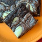 Nutella Cheesecake Brownies recipe using brownie mix