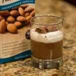almond milk chocolat pudding