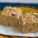 butterscotch rice krispies squares