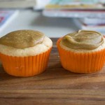 Caramel Frosted Cupcakes