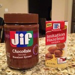 JIF chocolate hazelnut spread