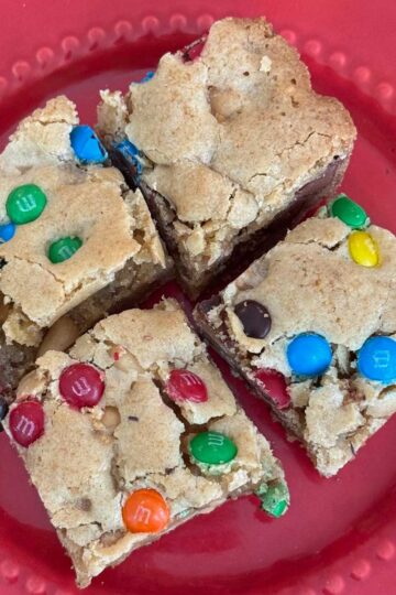 Chocolate and Peanut Butter Chip Bars