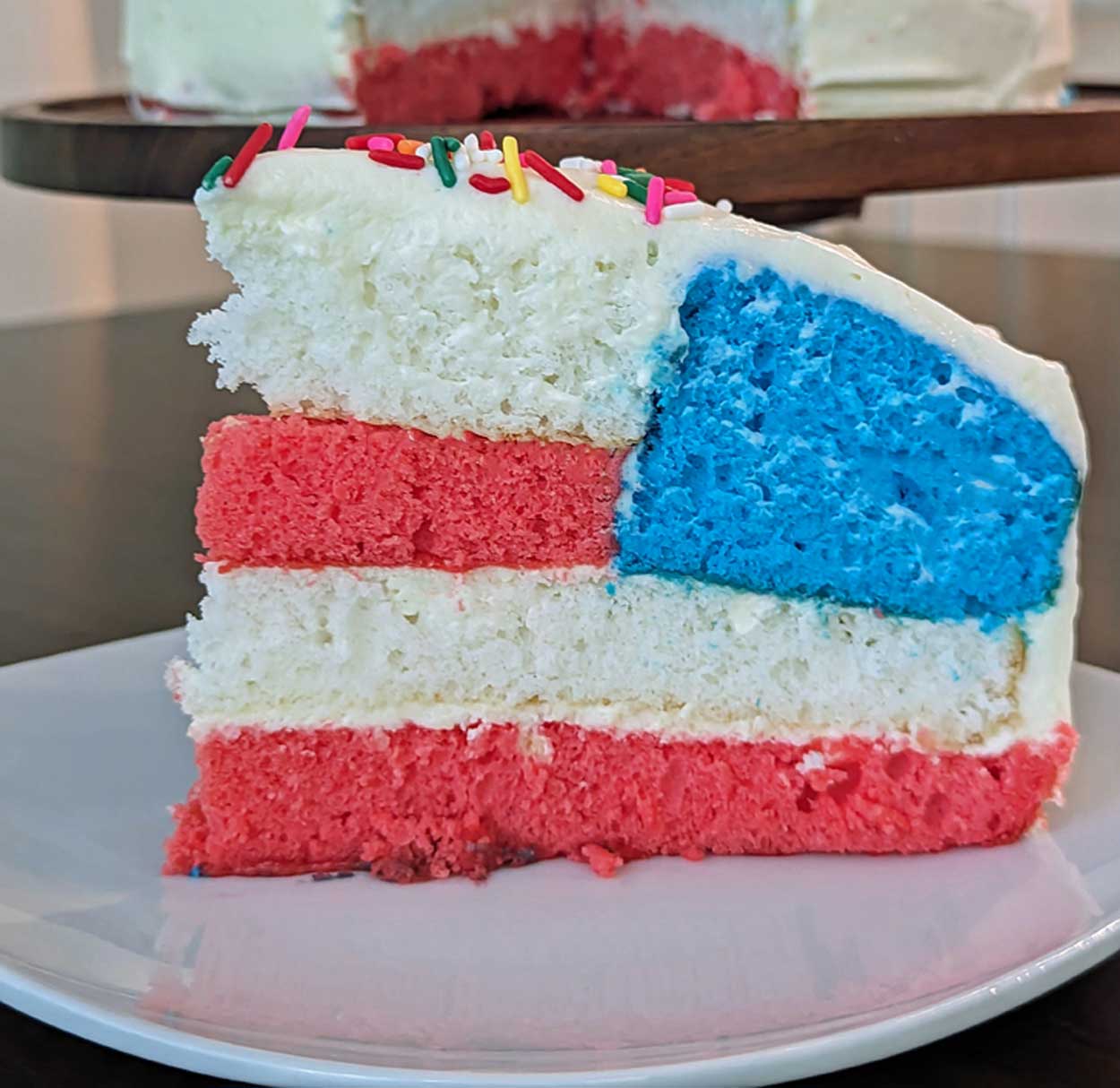 HIdden Flag Cake