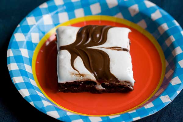 hazelnut-spread-brownie Hazelnut Spread Brownie