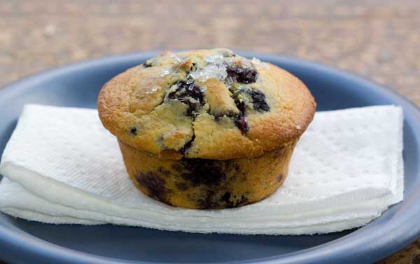 blueberry-muffin-protein-po Protein Powder Blueberry Corn Muffins