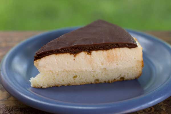 Boston Cream Cheesecake