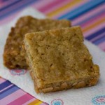 Butterscotch, Walnut and Oat Bars