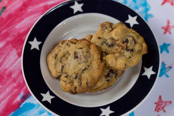 july-4-cookies Big Batch Triple Chip Chocolate Cookies