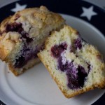 Cream Cheese Blueberry Muffin