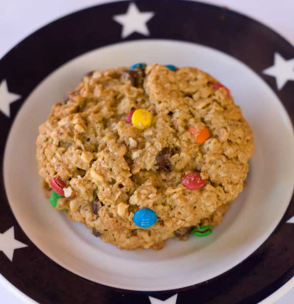 Ann Romney's Peanut Butter Oatmeal M&M Cookie