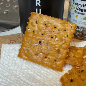 Plain Saltine Crackers to be used for Crispy Fried Saltines.