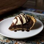 Baked Fudge Pie also known as Brownie Pie