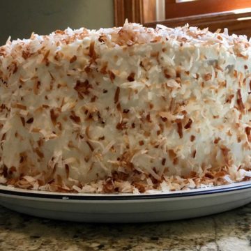 cocoa real coconut cake