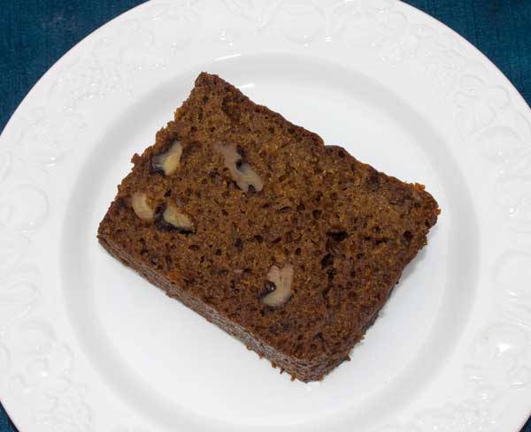 fairmont-banana-bread Fairmont Hotel Low Temperature Banana Bread is very dark.