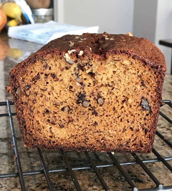 Low Temperature Banana Bread