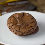 Double Chocolate Cookies with White Lily