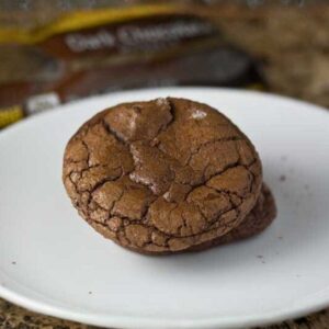 An easy recipe for double chocolate cookies made with self-rising flour.