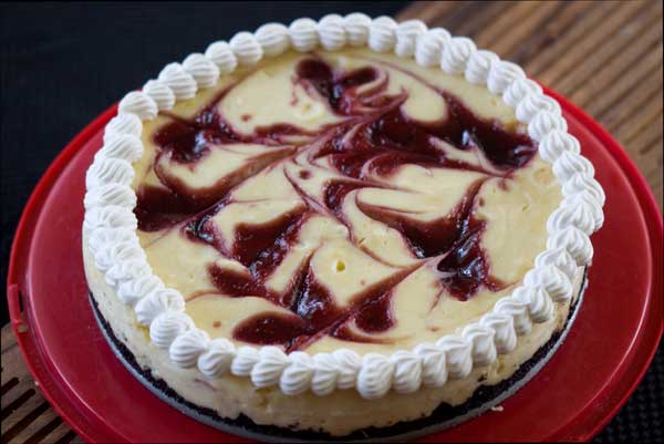 white-chocolate-raspberry-c White Chocolate Raspberry Cheesecake