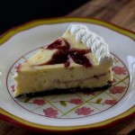 White Chocolate Raspberry Cheesecake